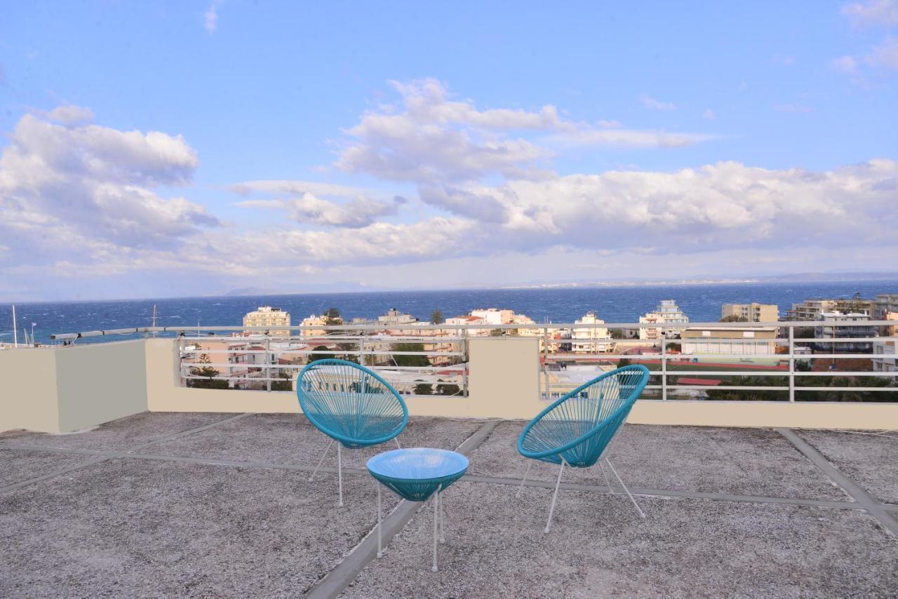 Panoramic Penthouse Apartment Chios Town Bagian luar foto